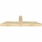 Ekena Millwork Portland Rough Sawn Timber Gable Bracket, Douglas Fir, 48"W x 14"H x 4"D x 4"F, 7/12 Pitch GBW048X14X0404POR00RDF - alternate 3